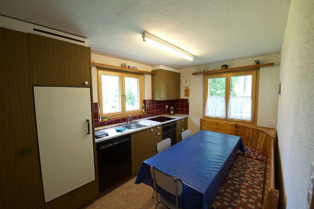 Ferienhaus Wanner Splügen エクステリア 写真